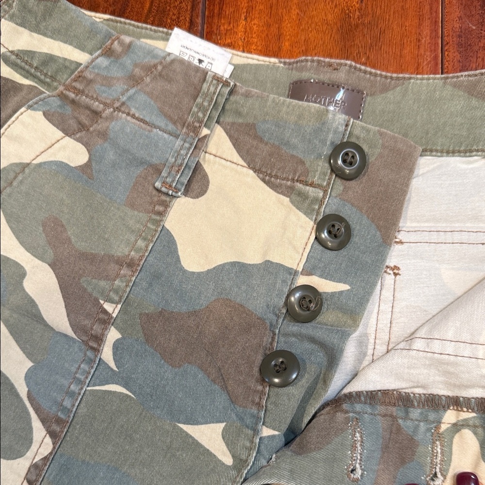 MOTHER “The Shaker” Chopped Cropped Pants- Size 26. - Picture 5 of 10